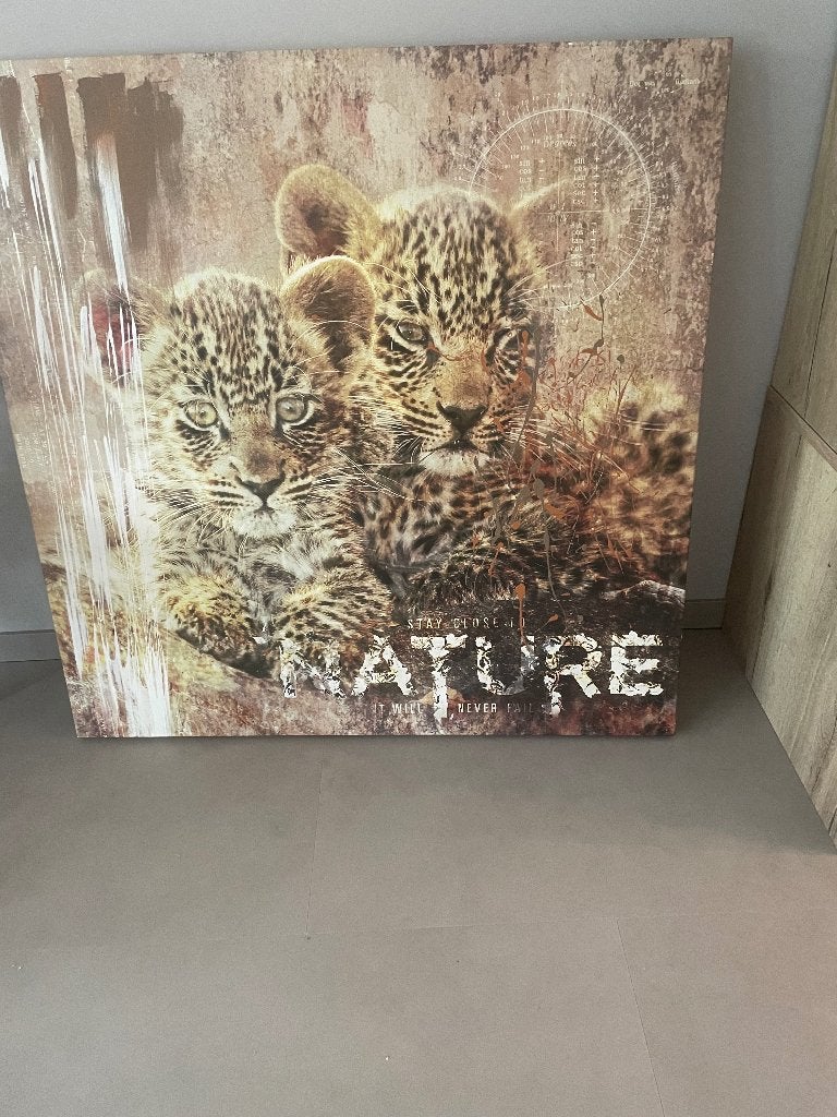 Nieuwe canvas - Toonzaalmodel, Huis en Inrichting, Ophalen, Nieuw, 100 tot 125 cm, Foto of Poster