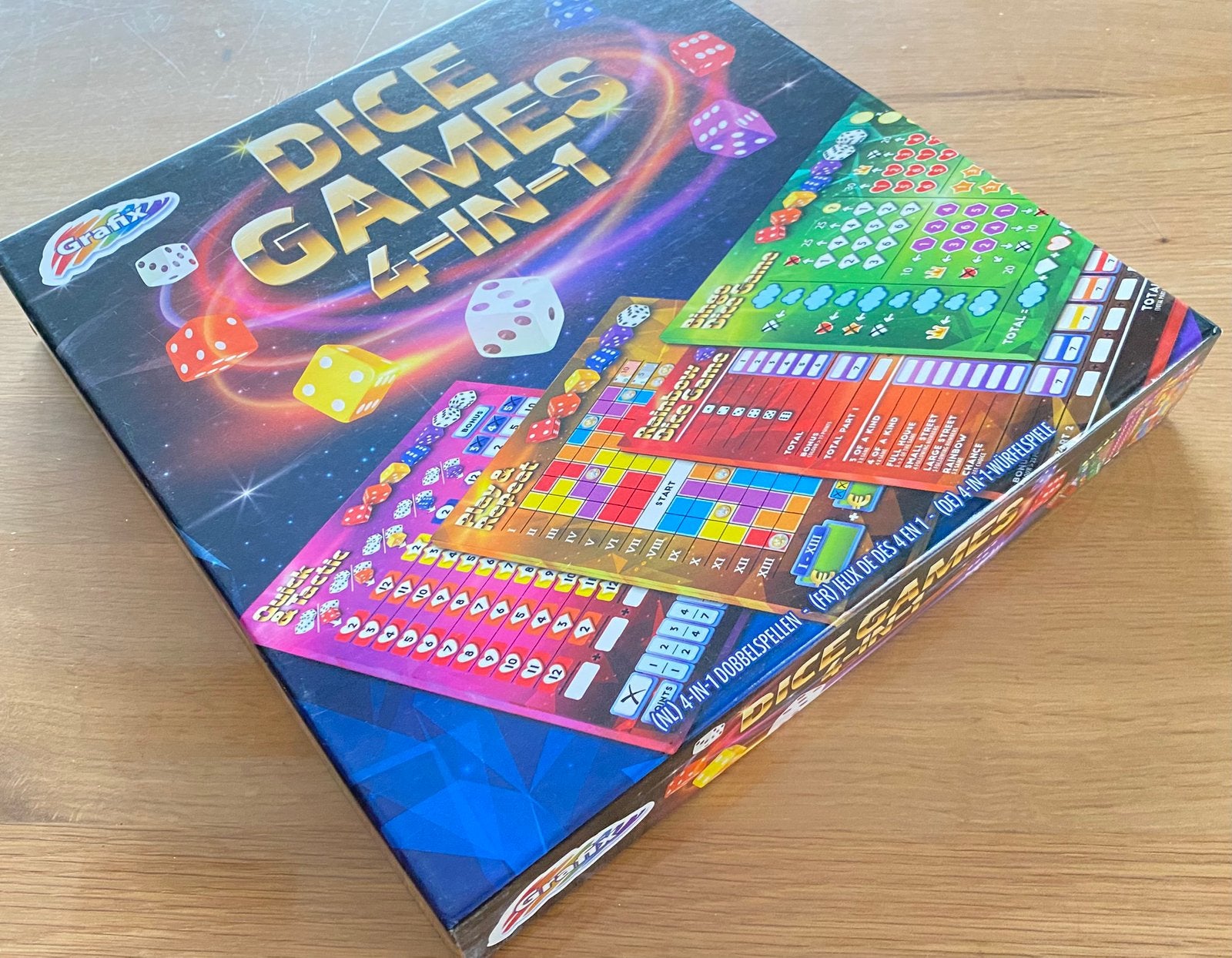 Dice Games 4-in-1, Hobby en Vrije tijd, Ophalen, Zo goed als nieuw