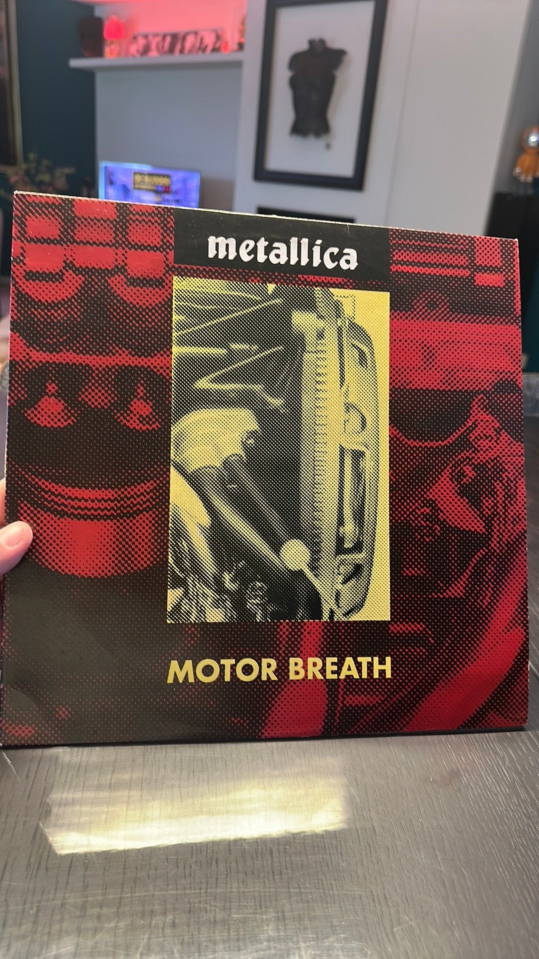Metallica motor breath, Limited edition, Verzenden, Zo goed als nieuw, 12 inch