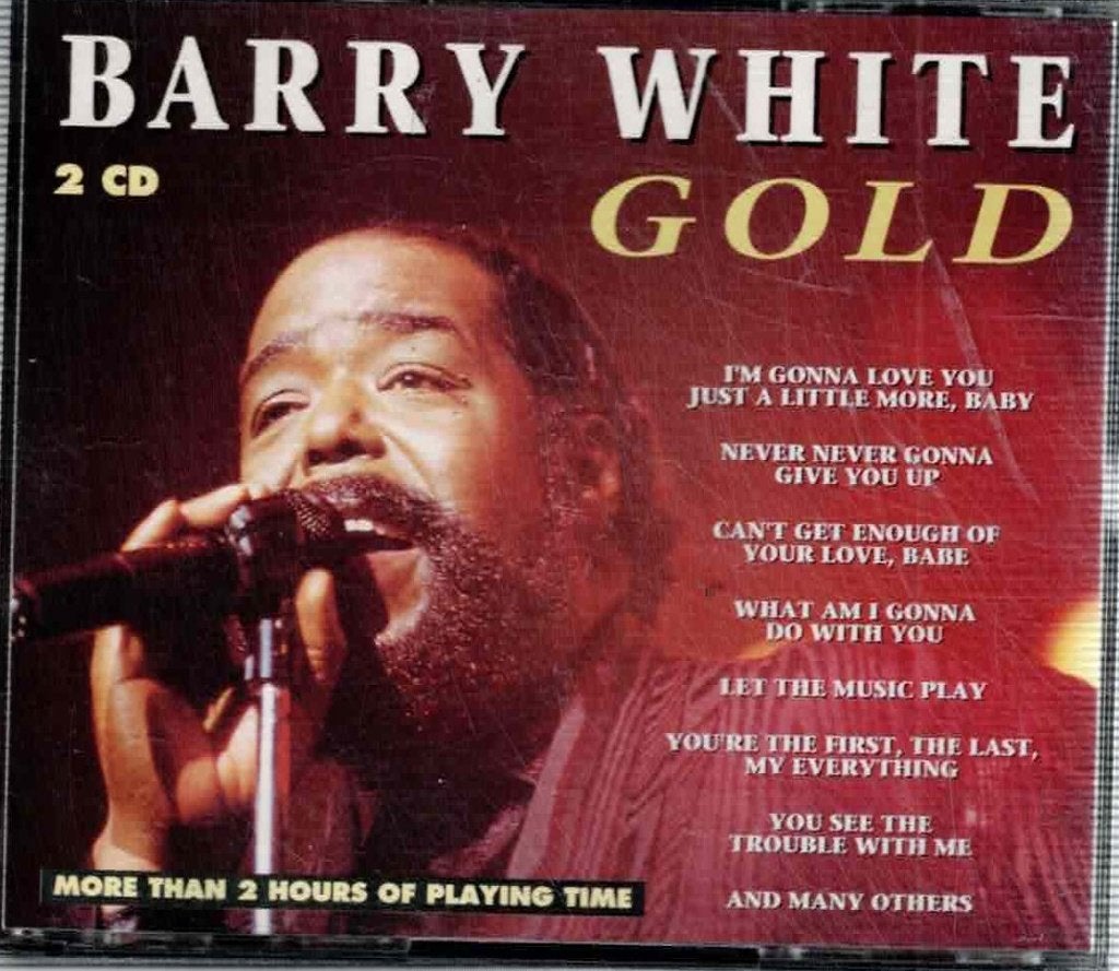 2 x cd  /  Barry White – Gold, Cd's en Dvd's, Cd's | Overige Cd's, Ophalen of Verzenden