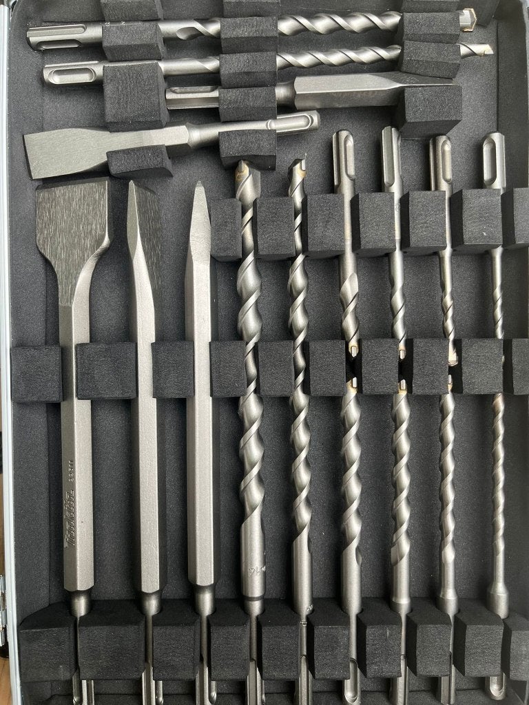 17-delige boor- en beitelset Makita nieuw, Doe-het-zelf en Bouw, Gereedschapskisten, Ophalen of Verzenden, Gevuld, Nieuw