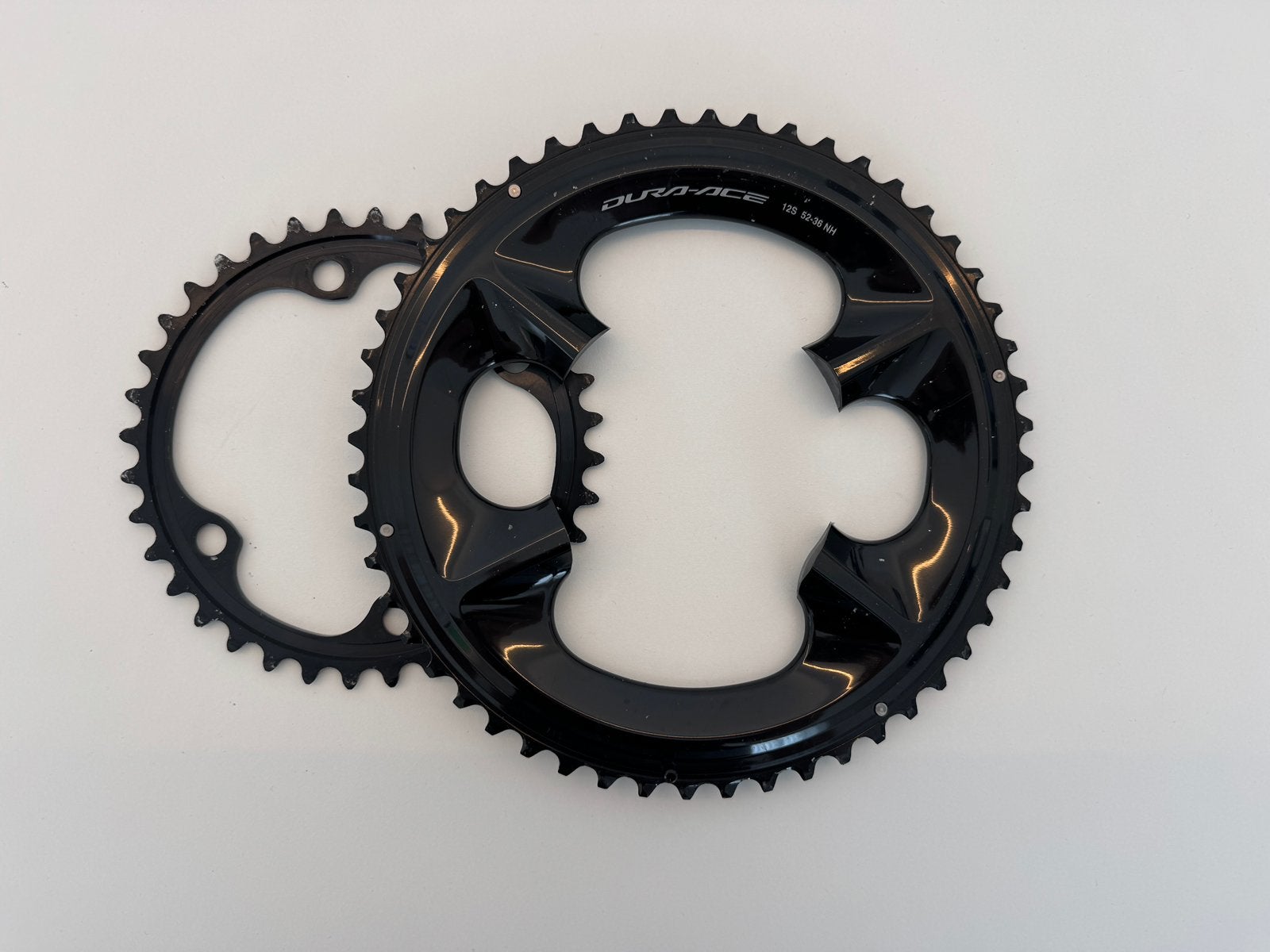 Kettingblad Shimano Dura-Ace 52-36, Fietsen en Brommers, Ophalen, Zo goed als nieuw