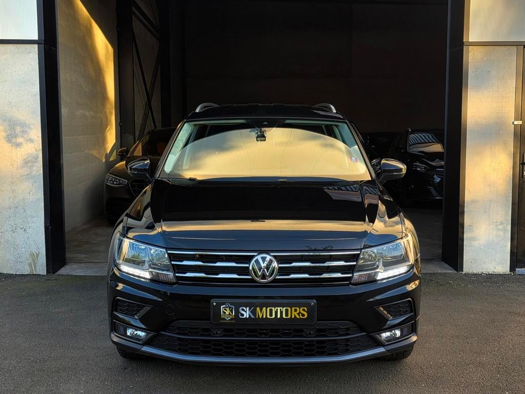 Tiguan 7 Plaats 2021 TSI 150PK DSG ACC Carplay Camera Garant, Auto's, Stof, 1498 cc, 4 cilinders, Zwart