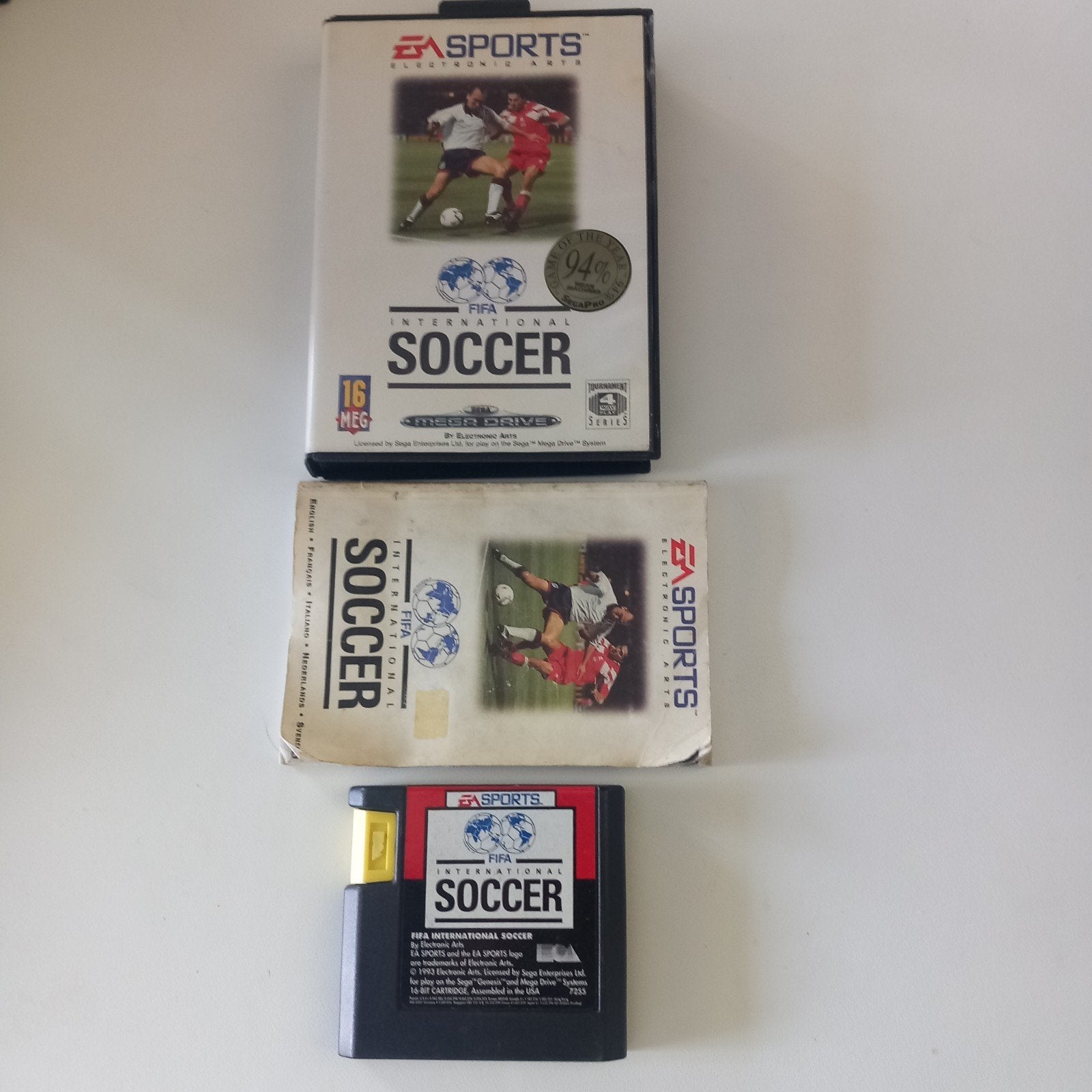 International Soccer Sega Mega Drive pal, Games en Spelcomputers, Games | Sega, Ophalen of Verzenden, Mega Drive