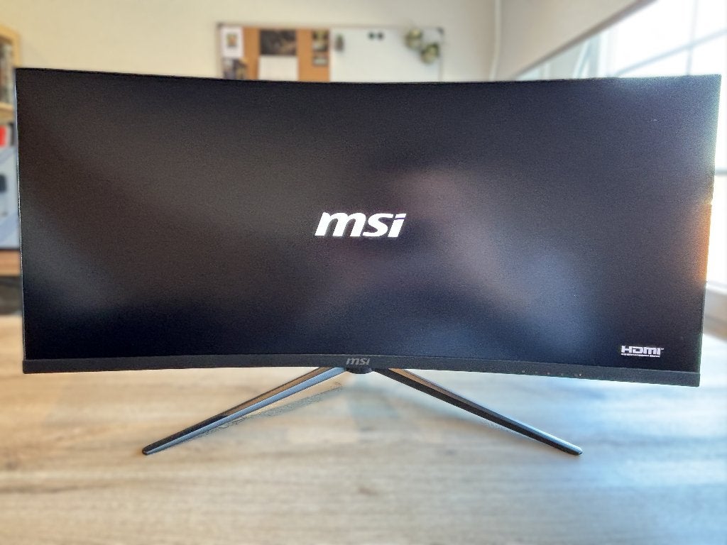 Computerscherm, Computers en Software, MSI, 101 t/m 150 Hz, VA, Zo goed als nieuw