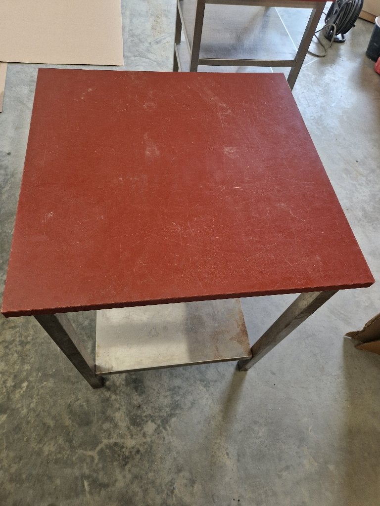 Beenhouwer werktafel, Ophalen, Gebruikt, Meubilair