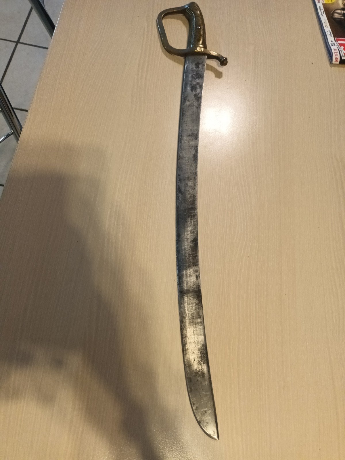 Sabre briquet armée militaria militaire couteau poignard, Collections, Enlèvement ou Envoi