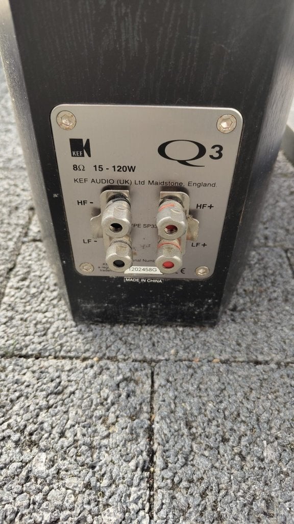 KEF Q3 vloerstaande luidsprekers, 60 à 120 watts, Enlèvement, Utilisé, Enceinte colonne