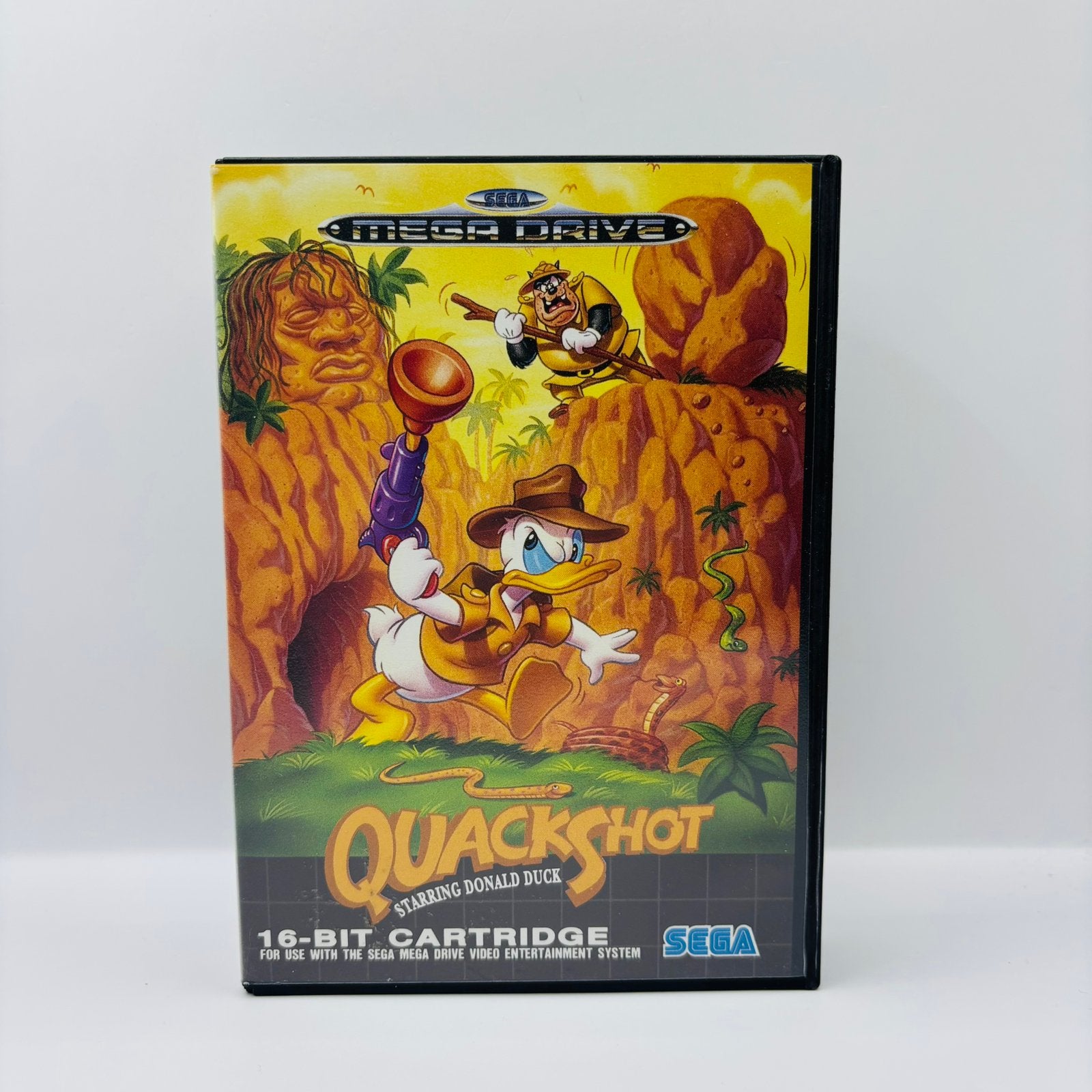 Quack Shot Sega Mega Drive, Ophalen of Verzenden, Zo goed als nieuw, Mega Drive, Vanaf 3 jaar