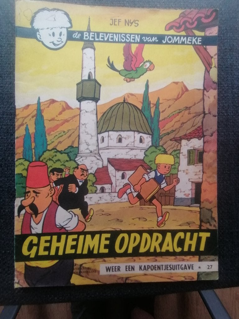 Jommeke album nr.27: Geheime opdracht (aantal: 1), Boeken, Eén stripboek, Jef Nys., Ophalen, Gelezen