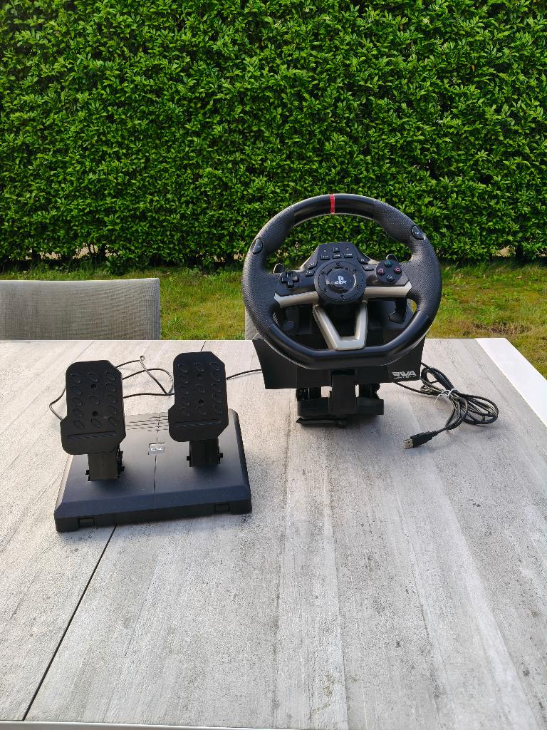 Roue de course Hori RWA pour PlayStation 4 Apex PS4, Enlèvement, Comme neuf, Volant ou Pédales, PlayStation 3