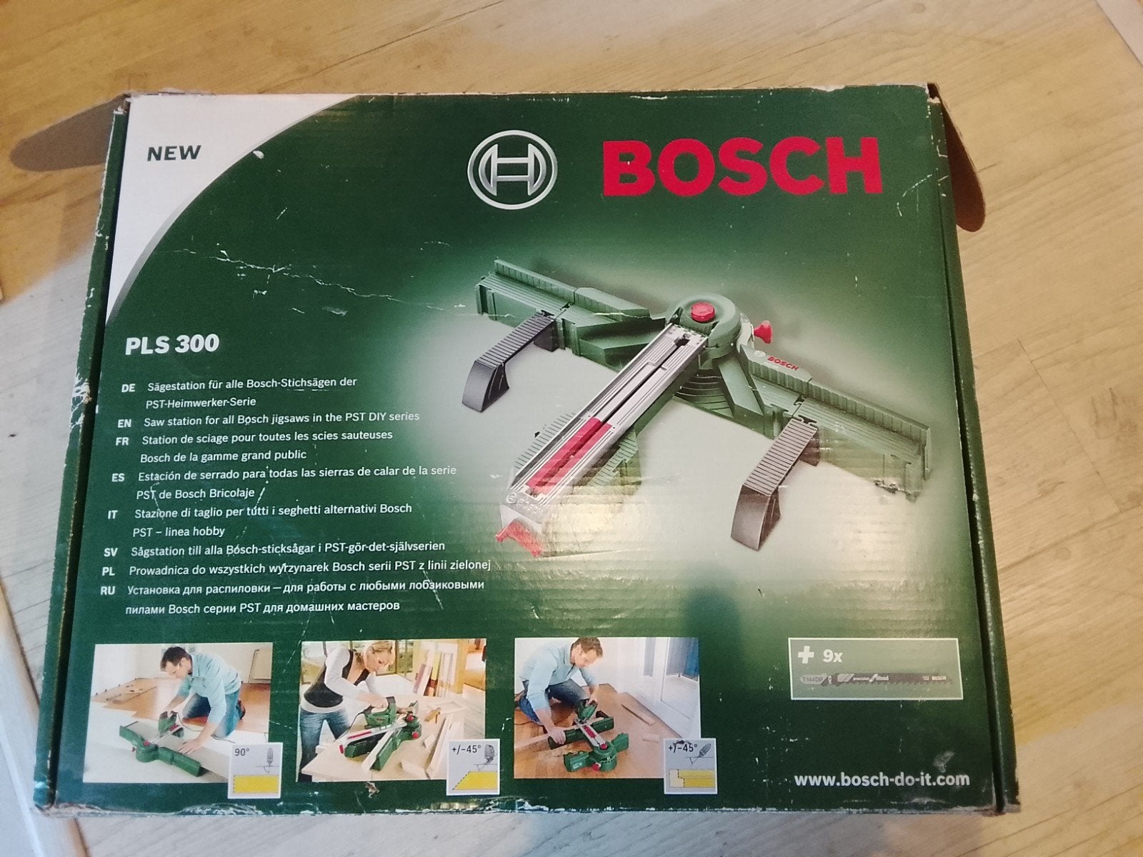 Laminaatsnijder, Doe-het-zelf en Bouw, Ophalen