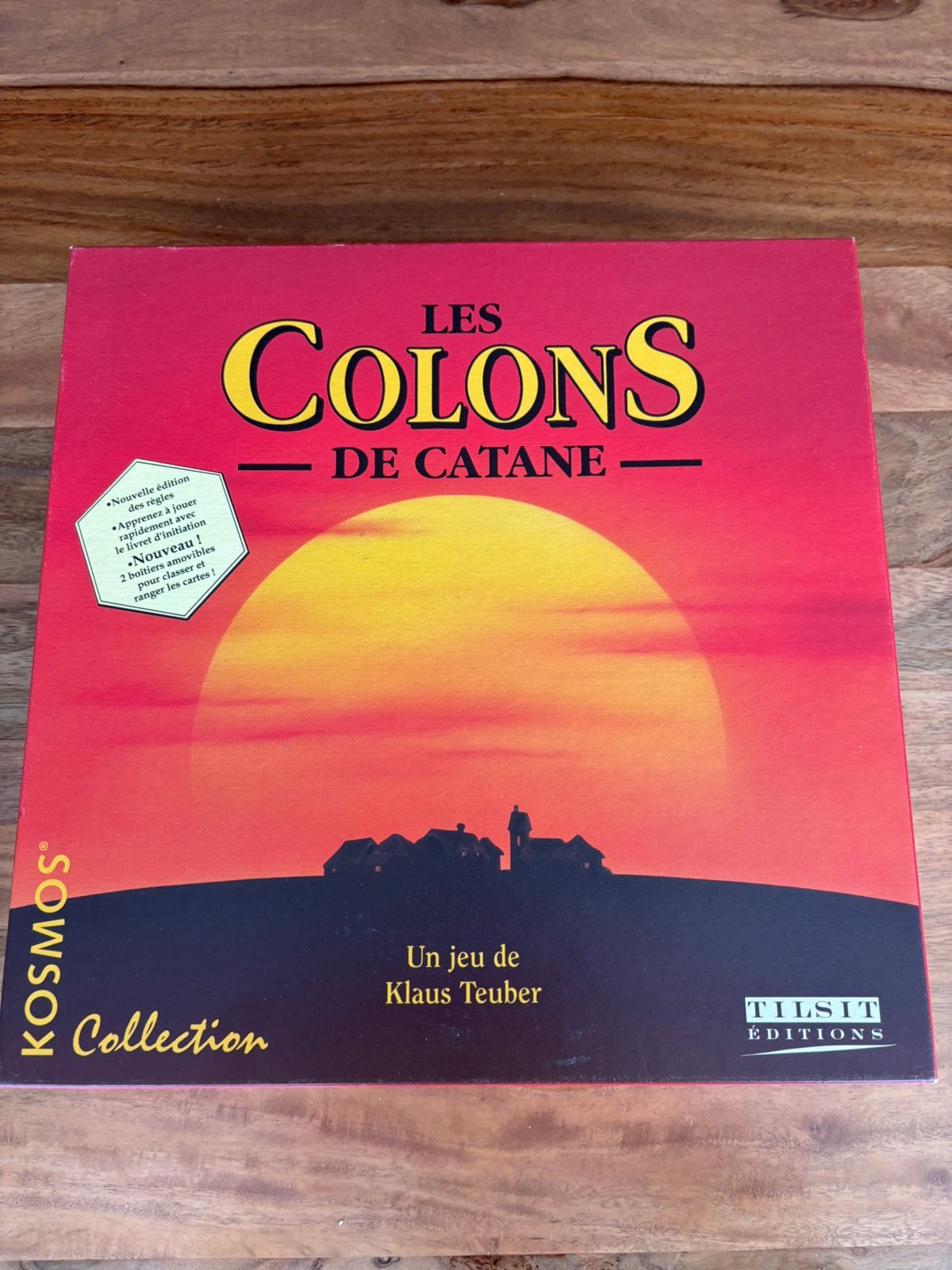 Jeu de societe les colons de catane edition 2002 tilsit, Hobby & Loisirs créatifs, Enlèvement ou Envoi, Comme neuf