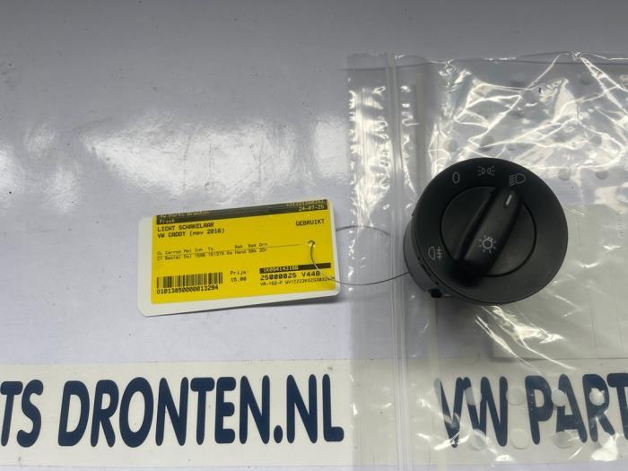 Commutateur lumière d'un Volkswagen Caddy, Volkswagen, -, 3 mois de garantie, Utilisé