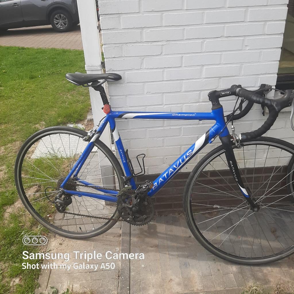 Koersfiets in giede staat, Fietsen en Brommers, Fietsen | Racefietsen, Ophalen, Gebruikt, Heren, Batavus