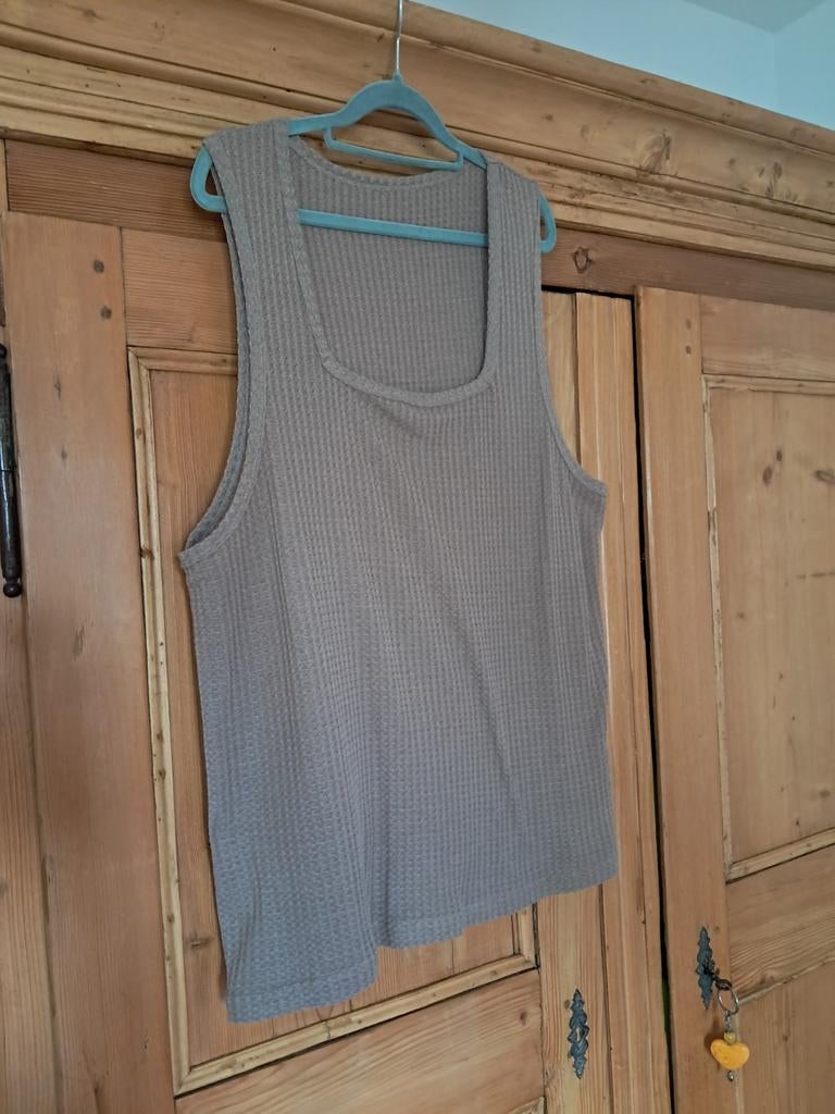 Superbe blouse kaki mixte  fluide taille L, Enlèvement