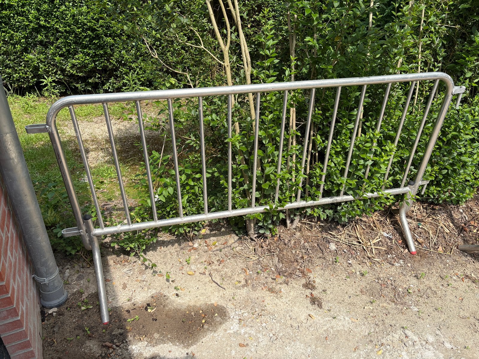 2 aluminium werfhekken, Ophalen, Aluminium