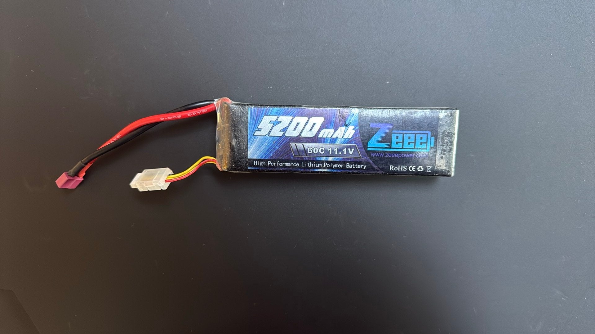 Lipo 3S 5200 mah, Hobby en Vrije tijd, Ophalen of Verzenden, Zo goed als nieuw