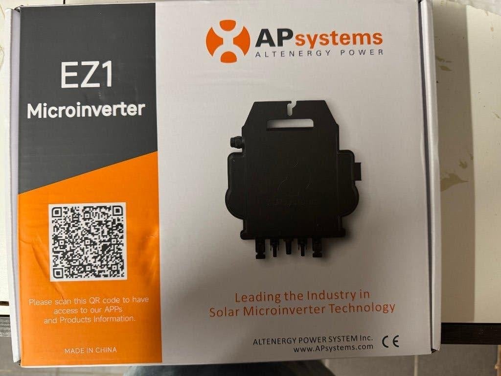 APsystems EZ1-M-EU Plug&Play Micro-Omvormer incl. kabel 5m, Doe-het-zelf en Bouw, Zonnepanelen en Toebehoren, Ophalen of Verzenden