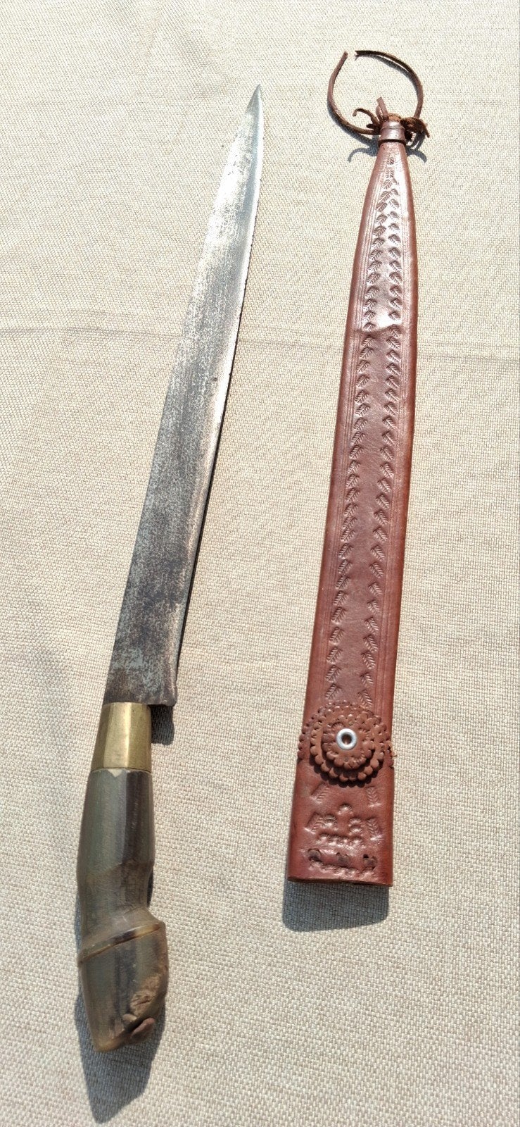 kwalitatieve antieke machete, Ophalen of Verzenden, Overige soorten, Mes of Dolk