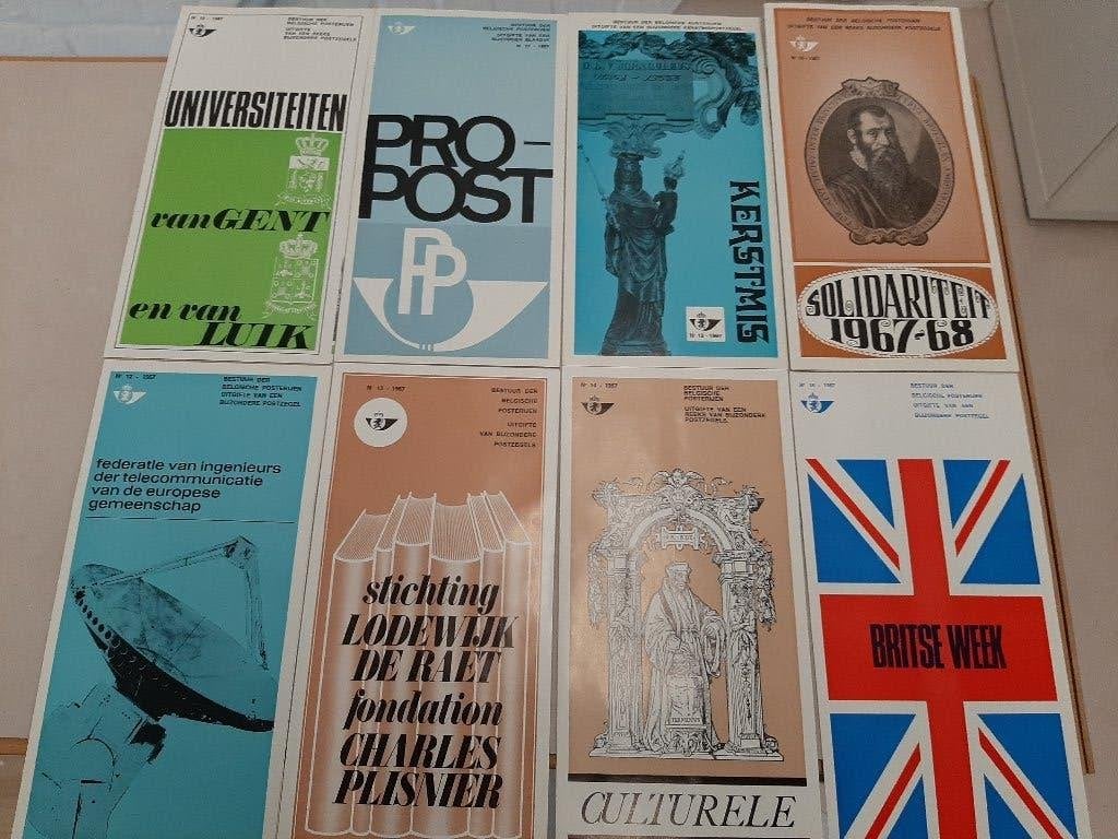 Lot de timbres avec pochette 1967, Neuf, Non oblitéré, Album pour timbres, Enlèvement