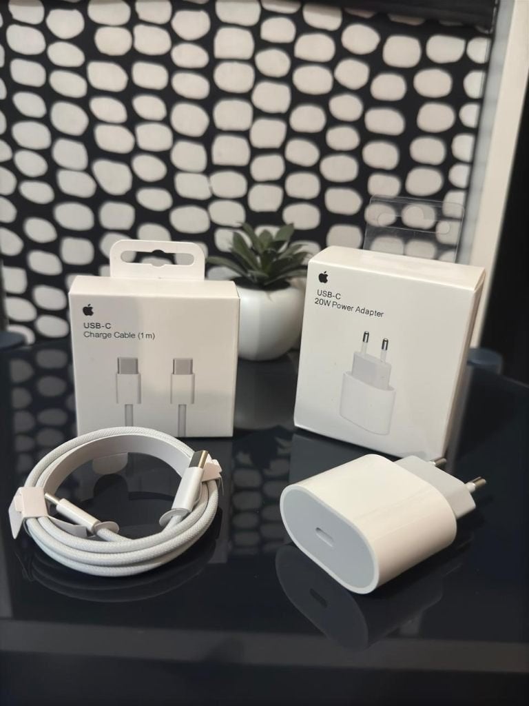 USB-C Fast Charger 20W + Cable Type - C 1M for iPhone 15/16, Enlèvement ou Envoi, Neuf