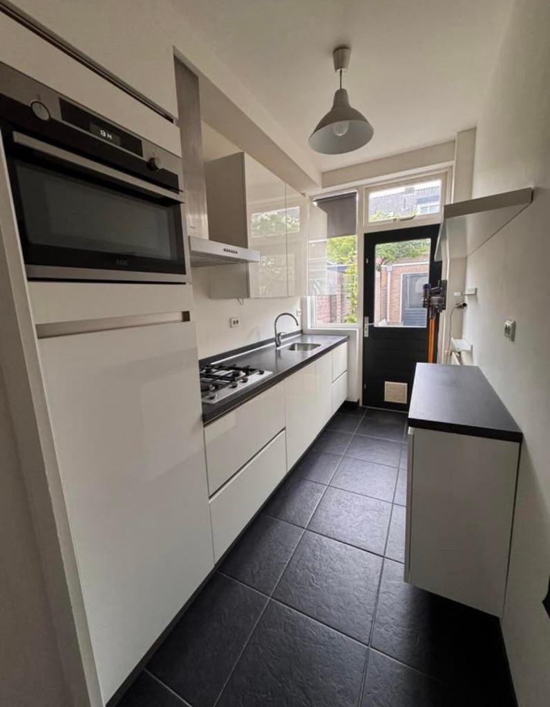 ✨RECHTE HOOGGLANS KEUKEN 318CM+APPARATUUR✨, Huis en Inrichting, Wit, Enkelwandige keuken, Ophalen of Verzenden, Zo goed als nieuw