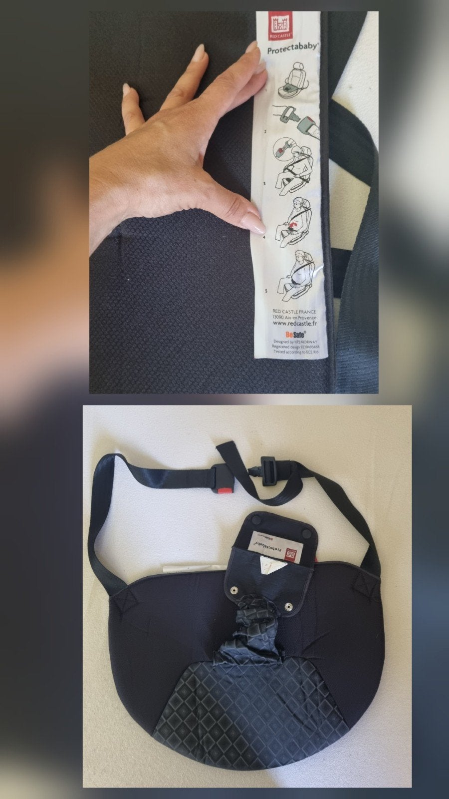 Ceinture de sécurité femme enceinte Red Castle Protectababy, Enfants & Bébés, Enlèvement