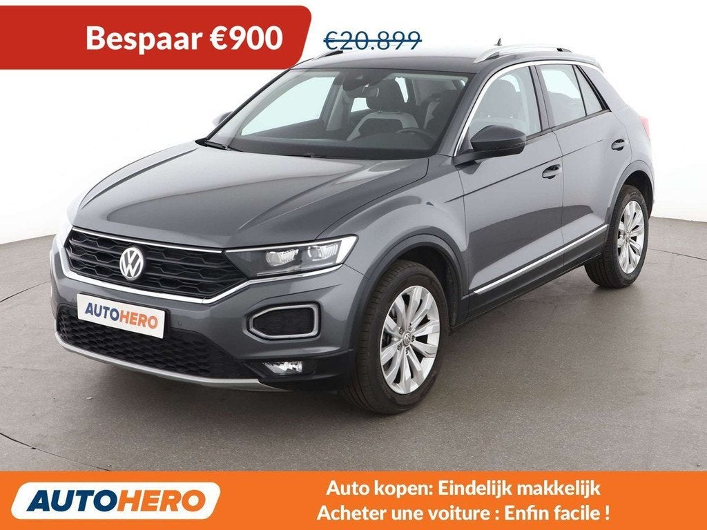 Volkswagen T-Roc 1.5 TSI ACT Sport (bj 2018, automaat), Auto's, Volkswagen, Stof, 1350 kg, 5 zetels, 150 pk
