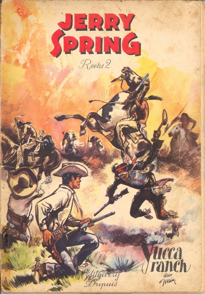 Verzameling strips Jerry Spring., Boeken, Meerdere stripboeken, Ophalen of Verzenden, Gelezen