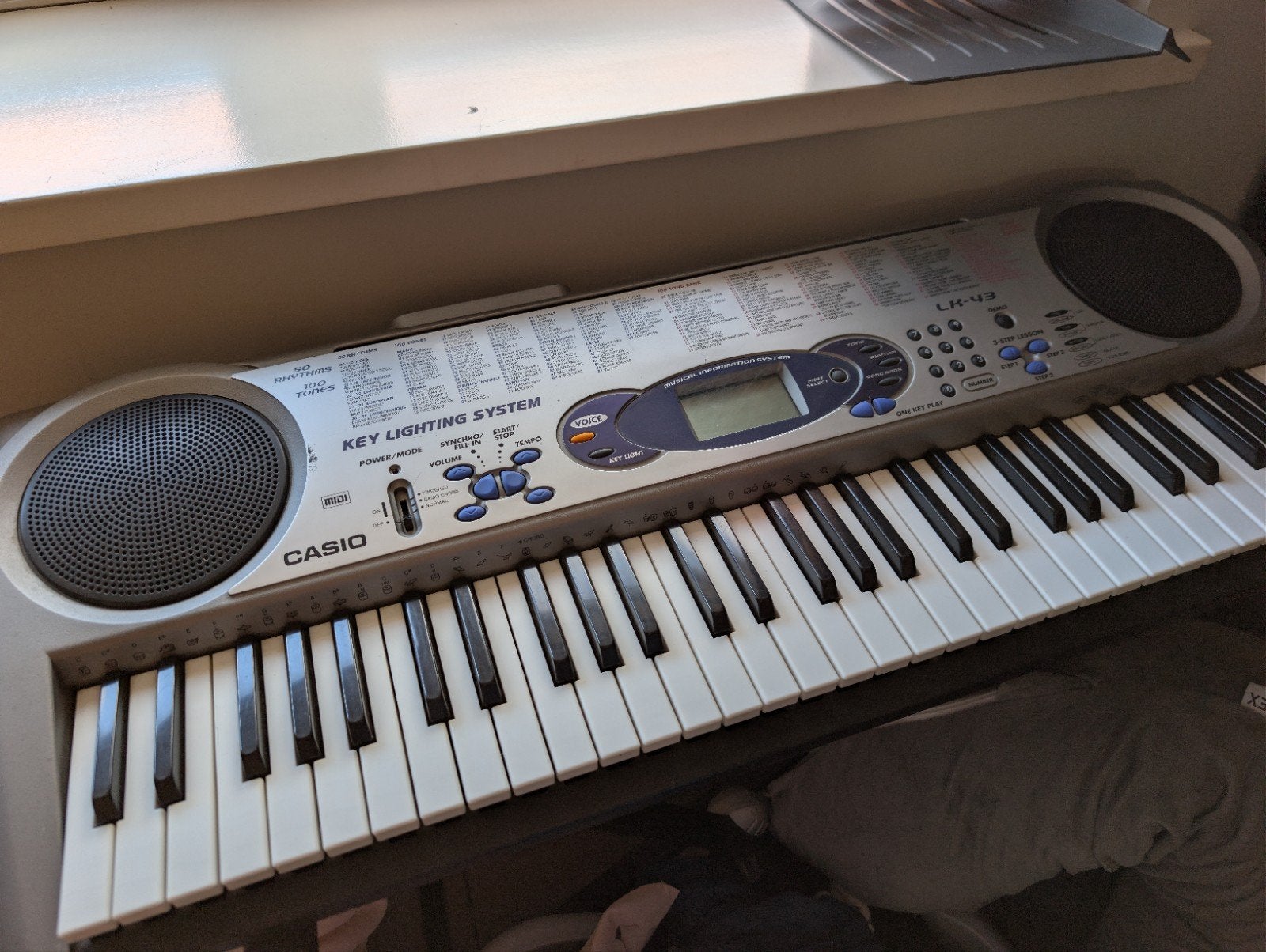 casio lk-43, Muziek en Instrumenten, Ophalen of Verzenden, 61 toetsen, Casio