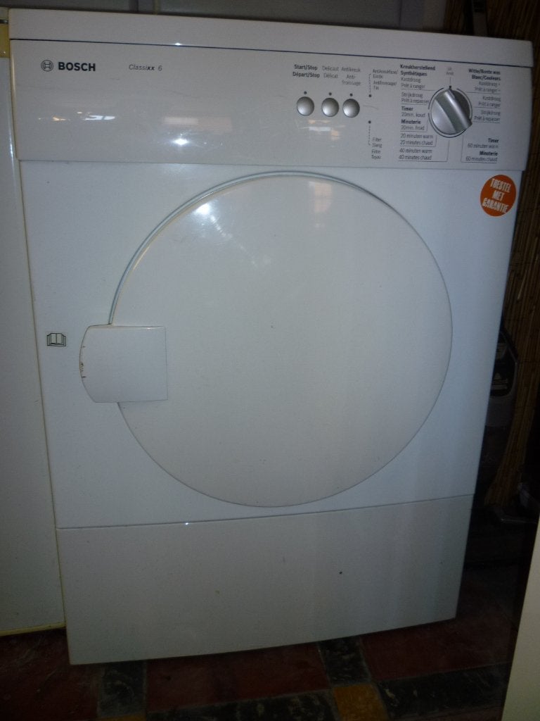 Sèche-linge BOSCH Série 6, 6 à 8 kg, Comme neuf, Chargeur frontal, Enlèvement