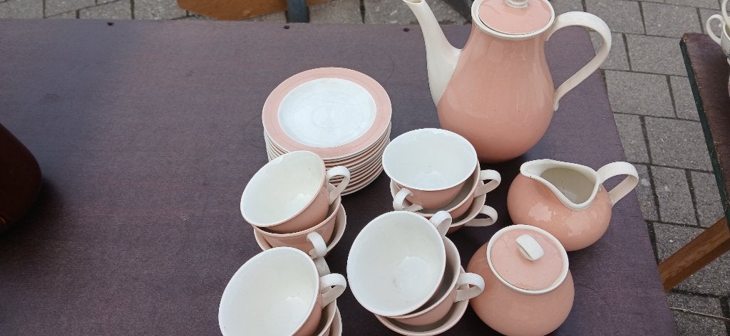 koffieservies ( doe een bodje ), Enlèvement