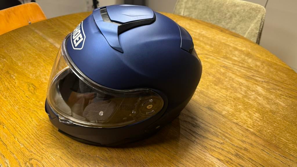 Shoei Neotec 2 II systeemhelm maat SMALL 55/56, Motoren, Ophalen, Systeemhelm, Shoei