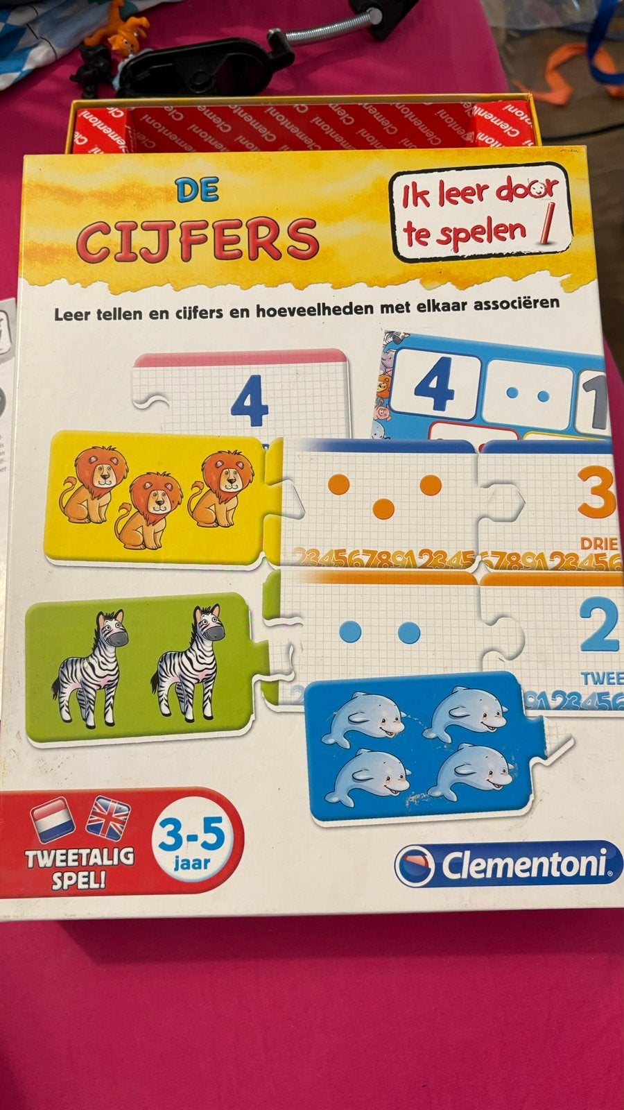De cijfers, Kinderen en Baby's, Speelgoed | Educatief en Creatief, Ophalen, Zo goed als nieuw, Taal en Lezen