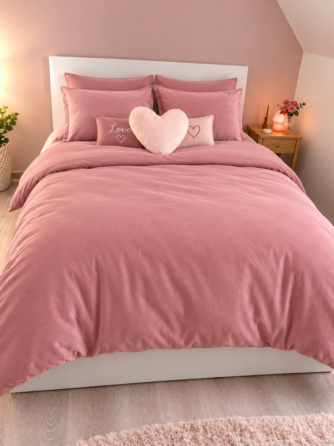 Malm bed + lattenbodem, Huis en Inrichting, Ophalen, Zo goed als nieuw