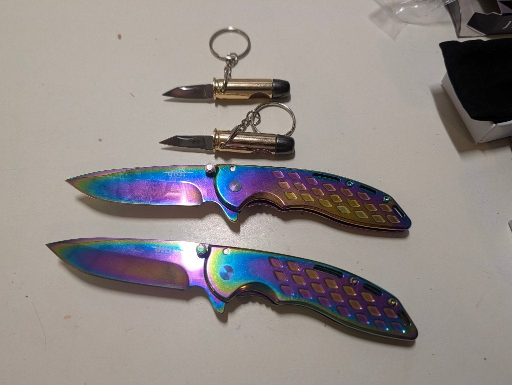 4 x zakmes Joker inc verpakking, Ophalen of Verzenden, Nieuw