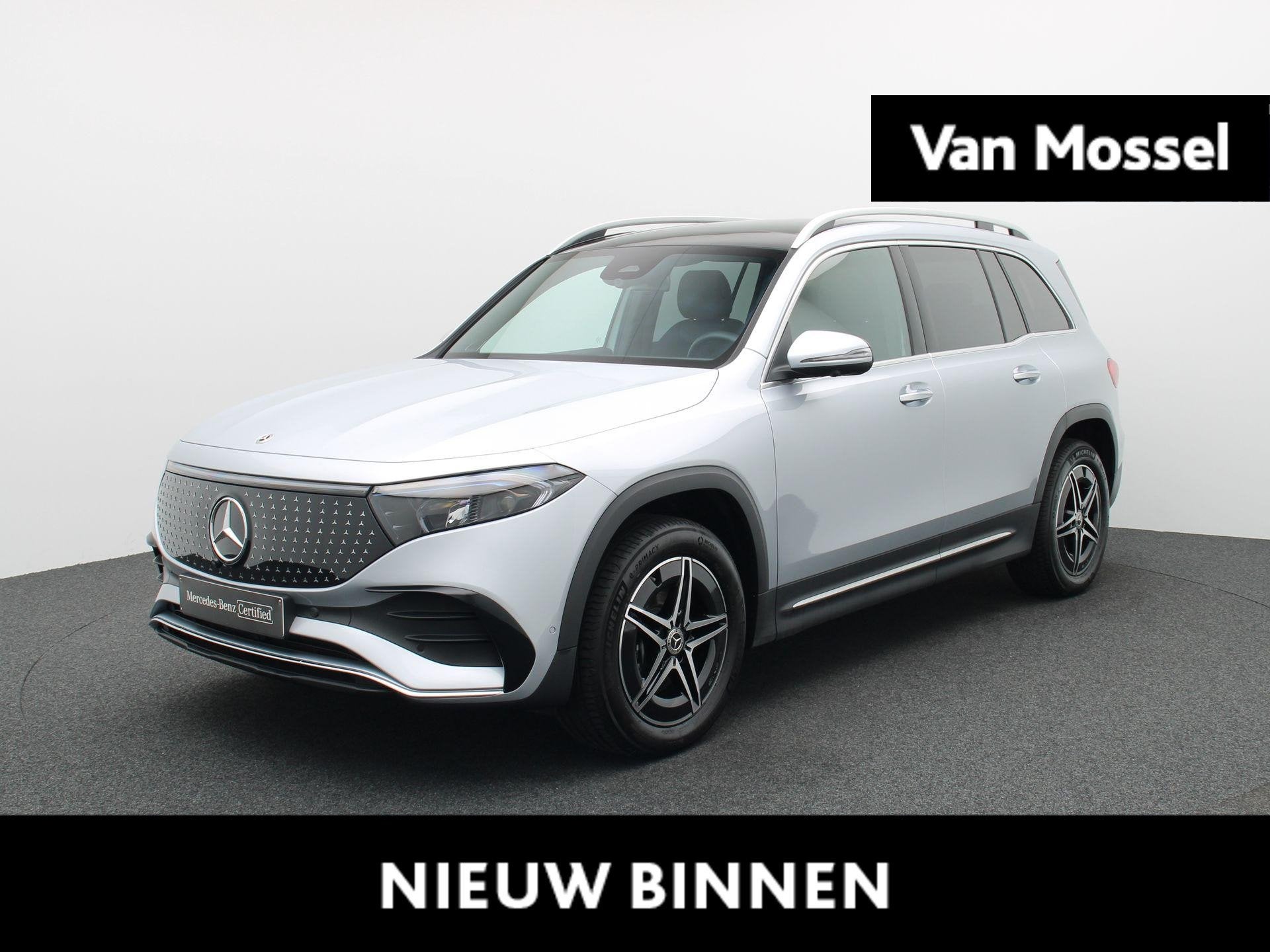 Mercedes-Benz EQB 250+ BUSINESS STAR EDITION + PANO DAK + BU, Autos, Argent ou Gris, Noir, 5 portes, 5 places