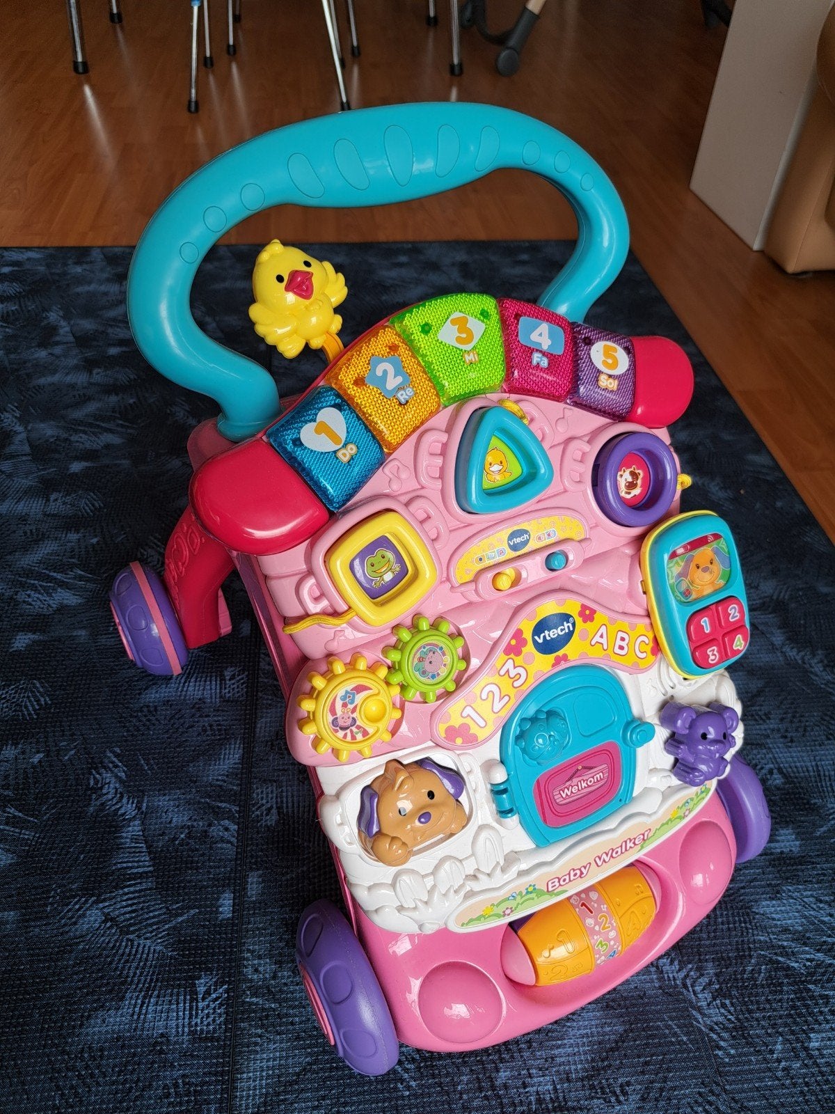 VTech Baby Walker roze, Ophalen
