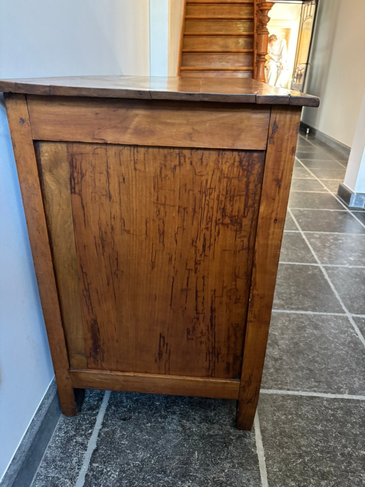 Antieke commode, Gebruikt, 100 tot 150 cm, 75 cm of meer, 3 of 4 laden