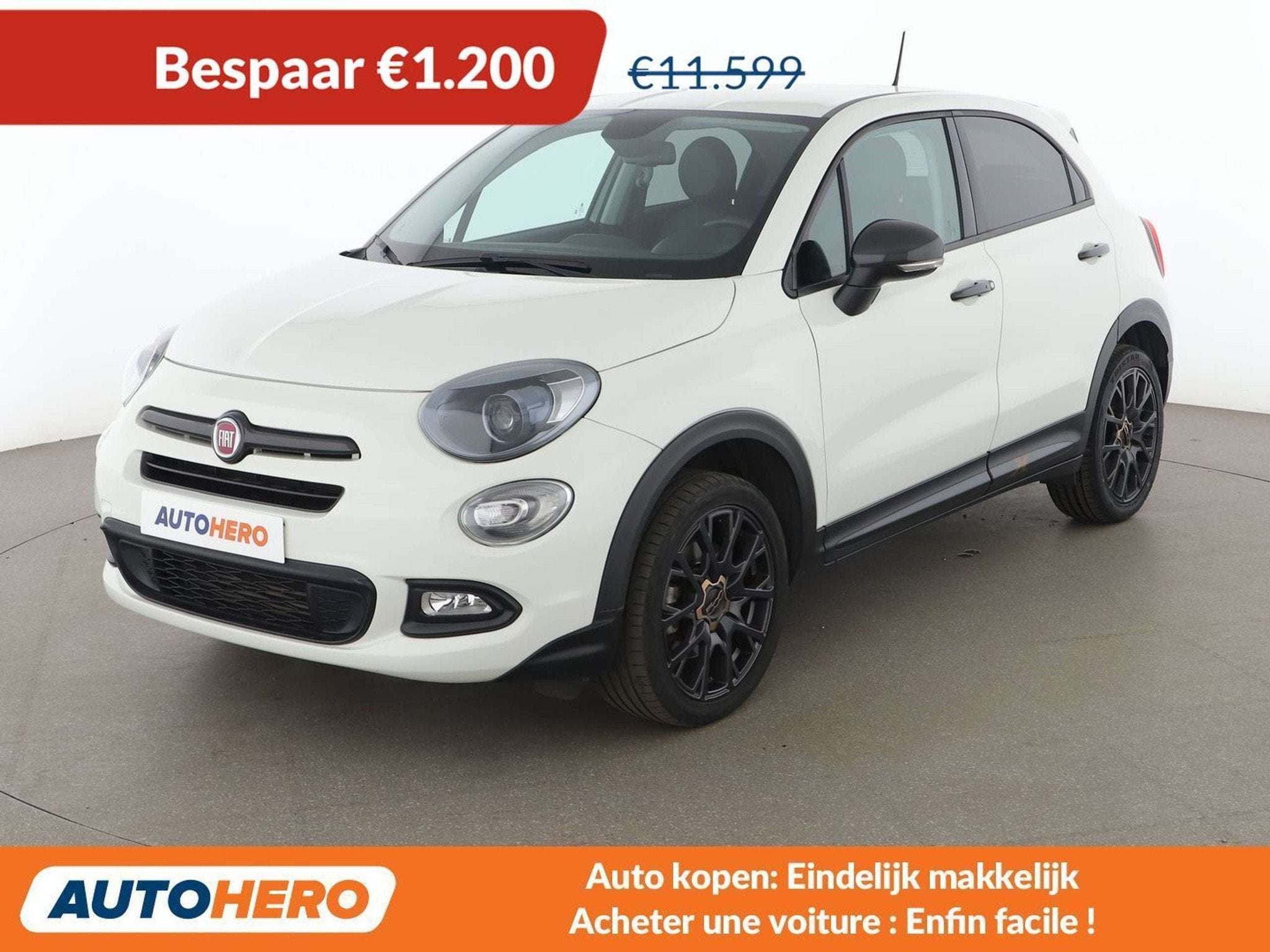 Fiat 500X 1.4 Turbo S-Design Urban Look, Autos, Interruption de démarrage, 139 g/km, Boîte manuelle, 500X
