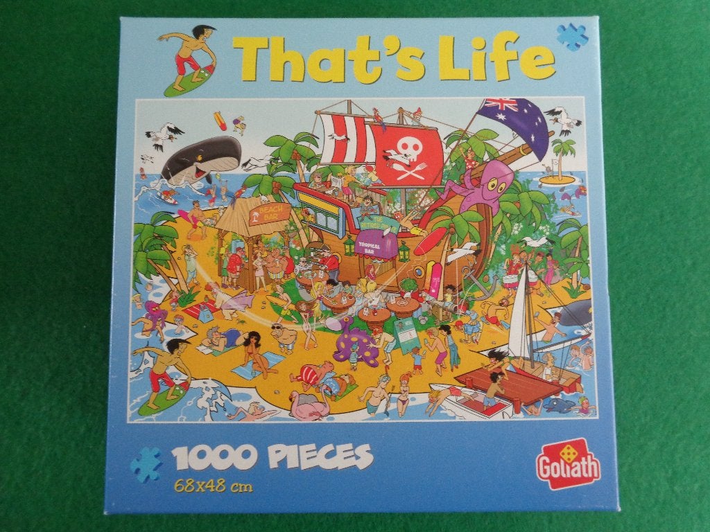 That's Life, Ophalen of Verzenden, 500 t/m 1500 stukjes, Zo goed als nieuw, Legpuzzel