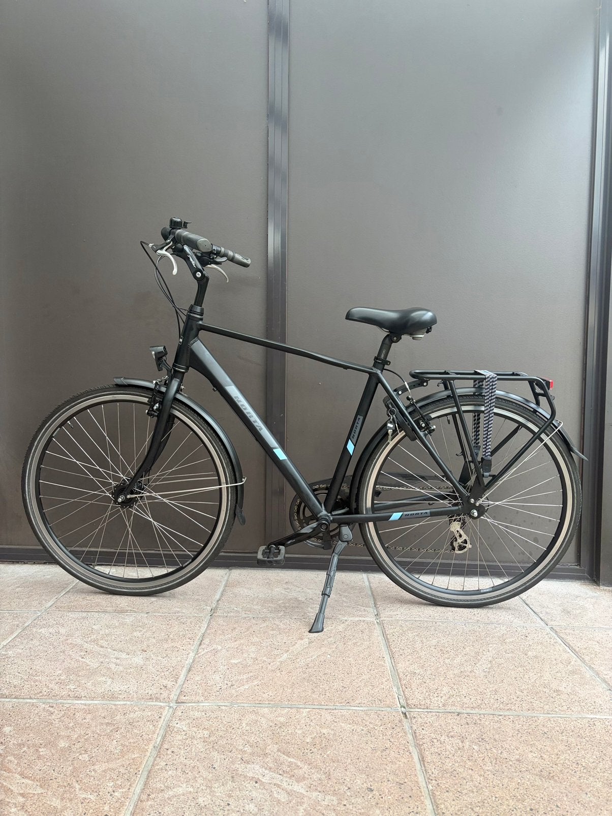 Norta A10 Jongesfiets / Herenfiets <ZGAN>, Fietsen en Brommers, Velgrem, Ophalen, 26 inch of meer, Handrem