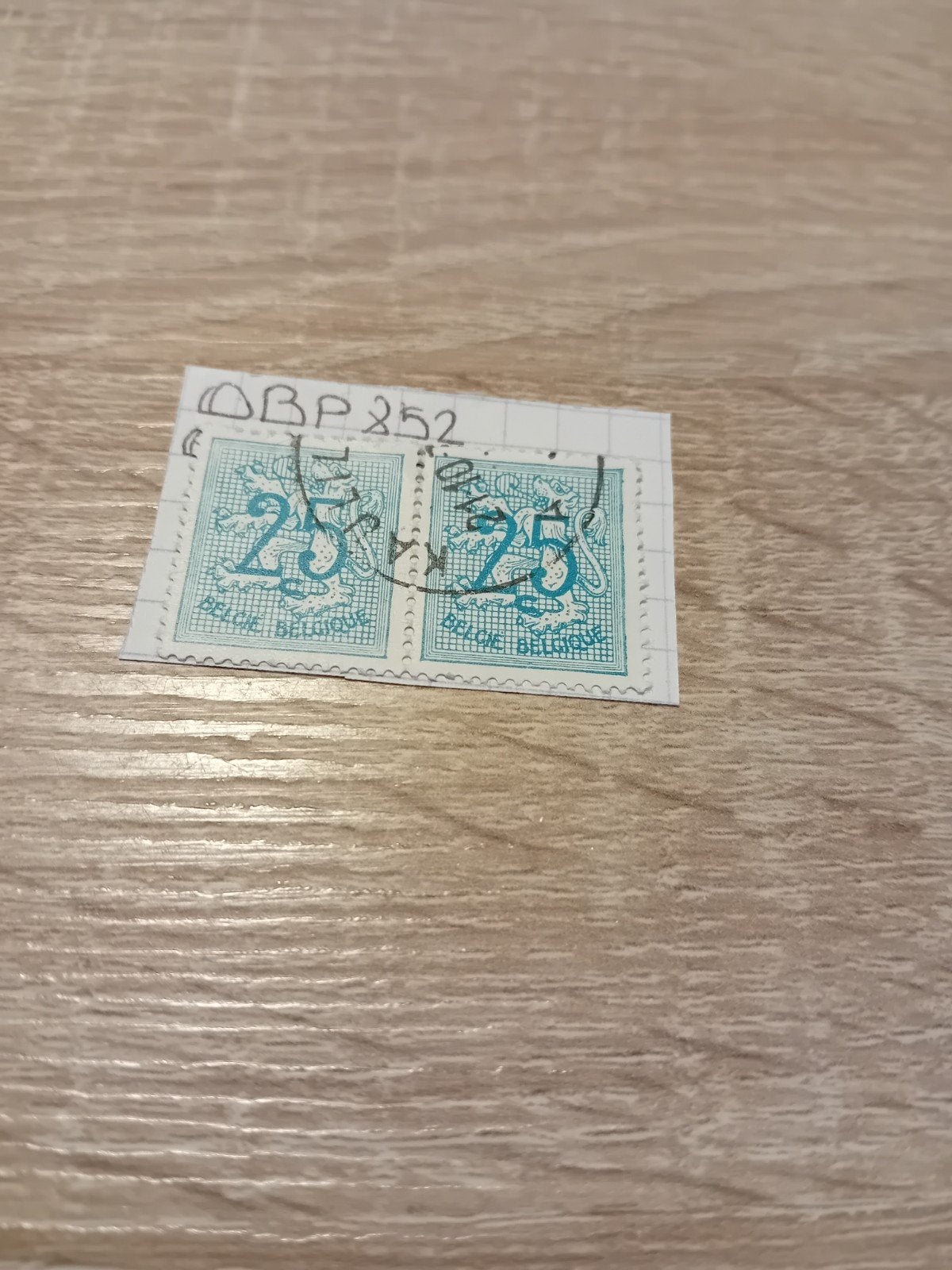 OBP 852, Met stempel, Frankeerzegel, Ophalen of Verzenden, Gestempeld