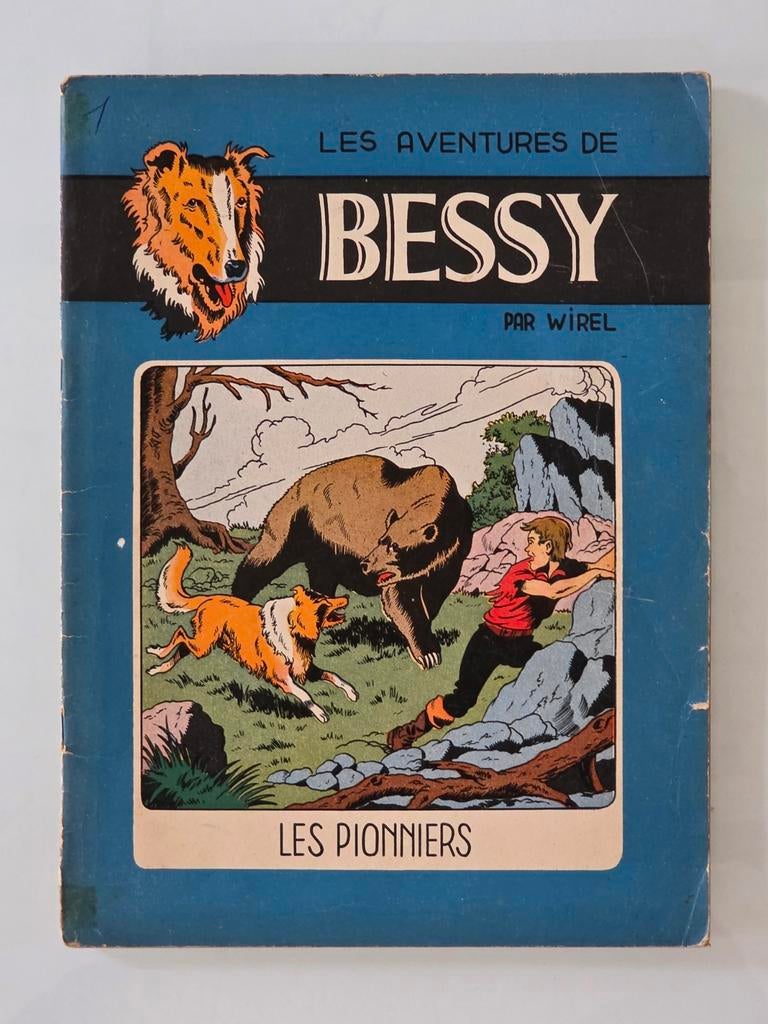 Bessy 1 - De pioniers # Vandersteen # EO 1953, Boeken, Gelezen, Willy Vandersteen, Eén stripboek, Ophalen of Verzenden
