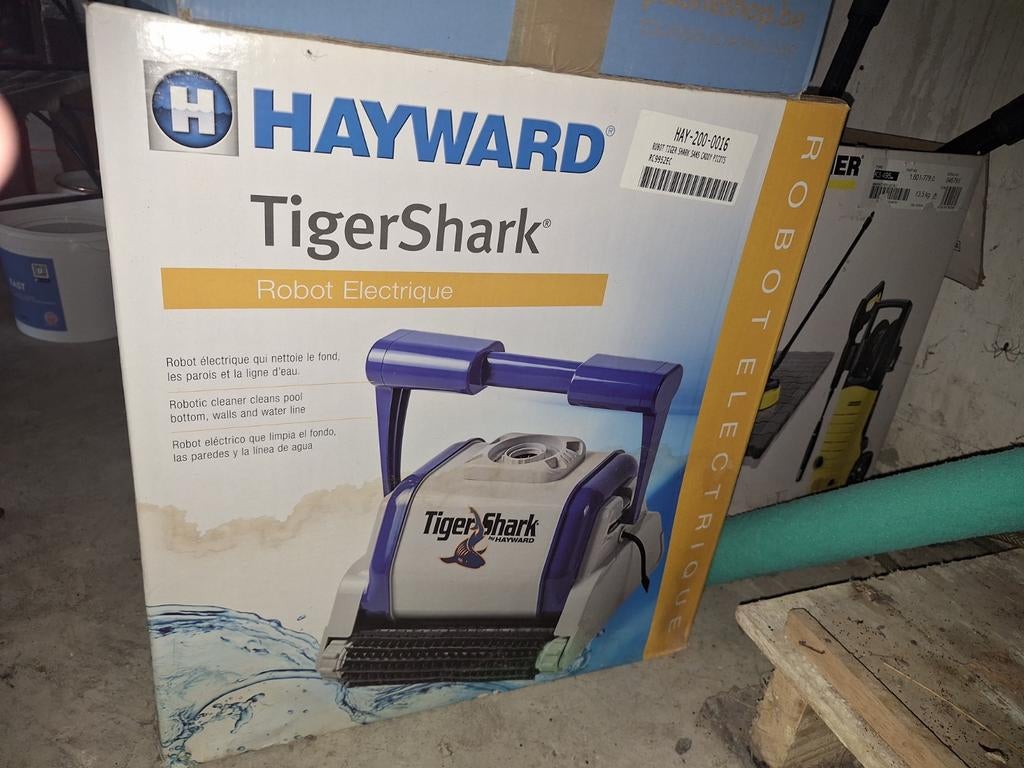 TigerShark Robot zwembad, Tuin en Terras, Hogedrukreinigers, Ophalen