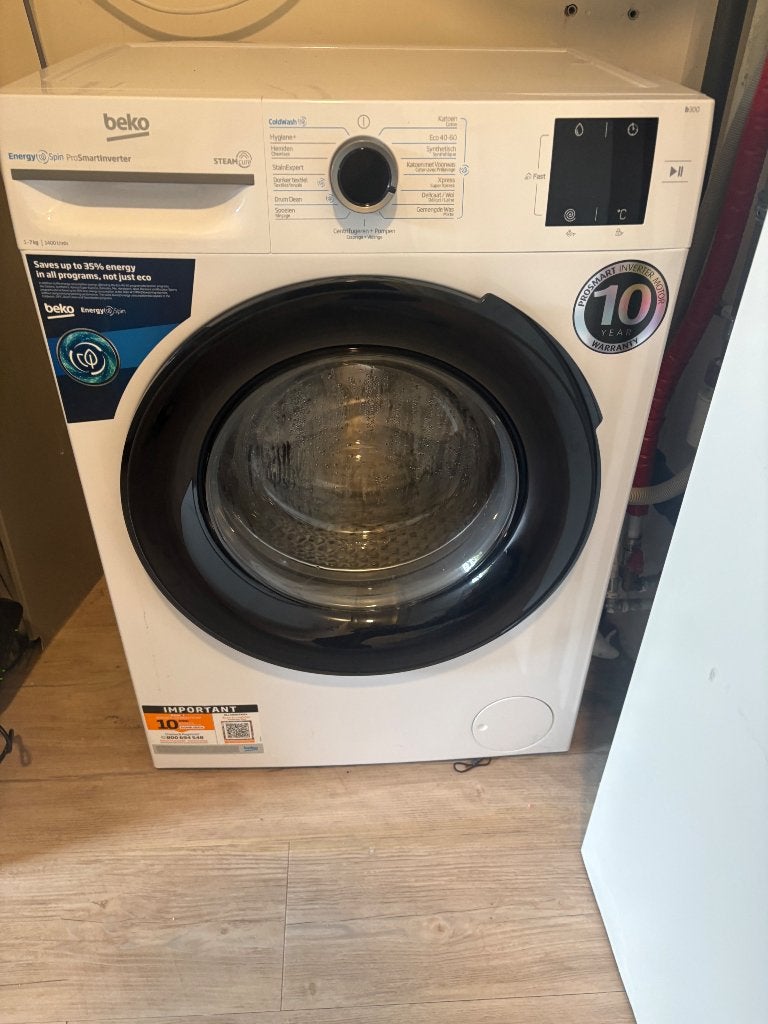 Wasmachine Beko als nieuw, Elektronische apparatuur, Wasmachines, 6 tot 8 kg, Ophalen, Zo goed als nieuw, Energieklasse A of zuiniger