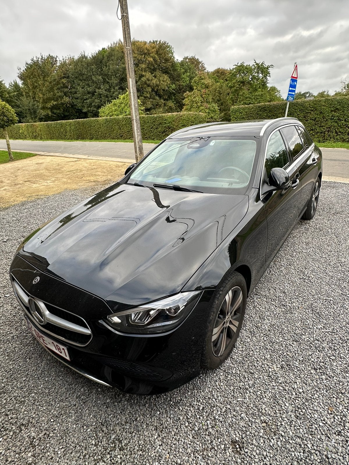 Mercedes C300e Break noir, Achat, Euro 6, Entreprise, Noir