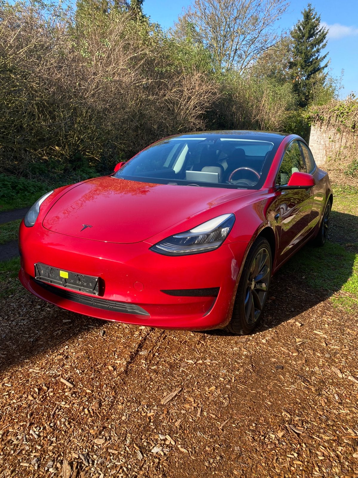 Tesla 3 SR slechts 153d/km mod.2020, Auto's, Automaat, Dealer onderhouden, Leder, Elektrisch