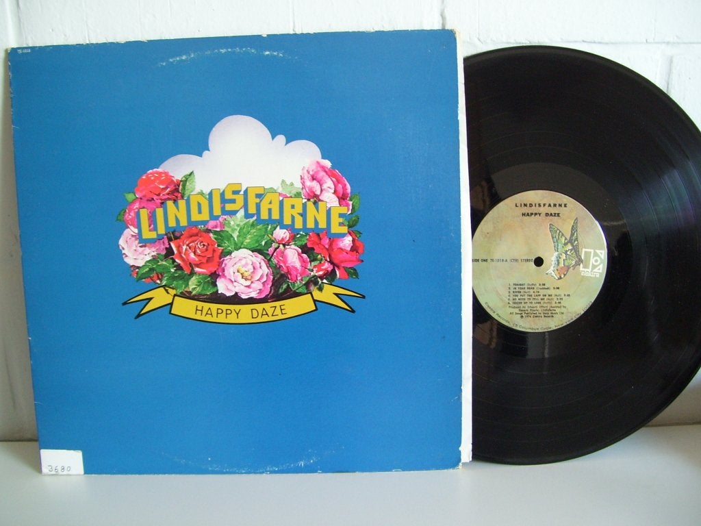 LINDISFARNE blije roes, Cd's en Dvd's, LP, Gebruikt, Originele persing, Ophalen of Verzenden